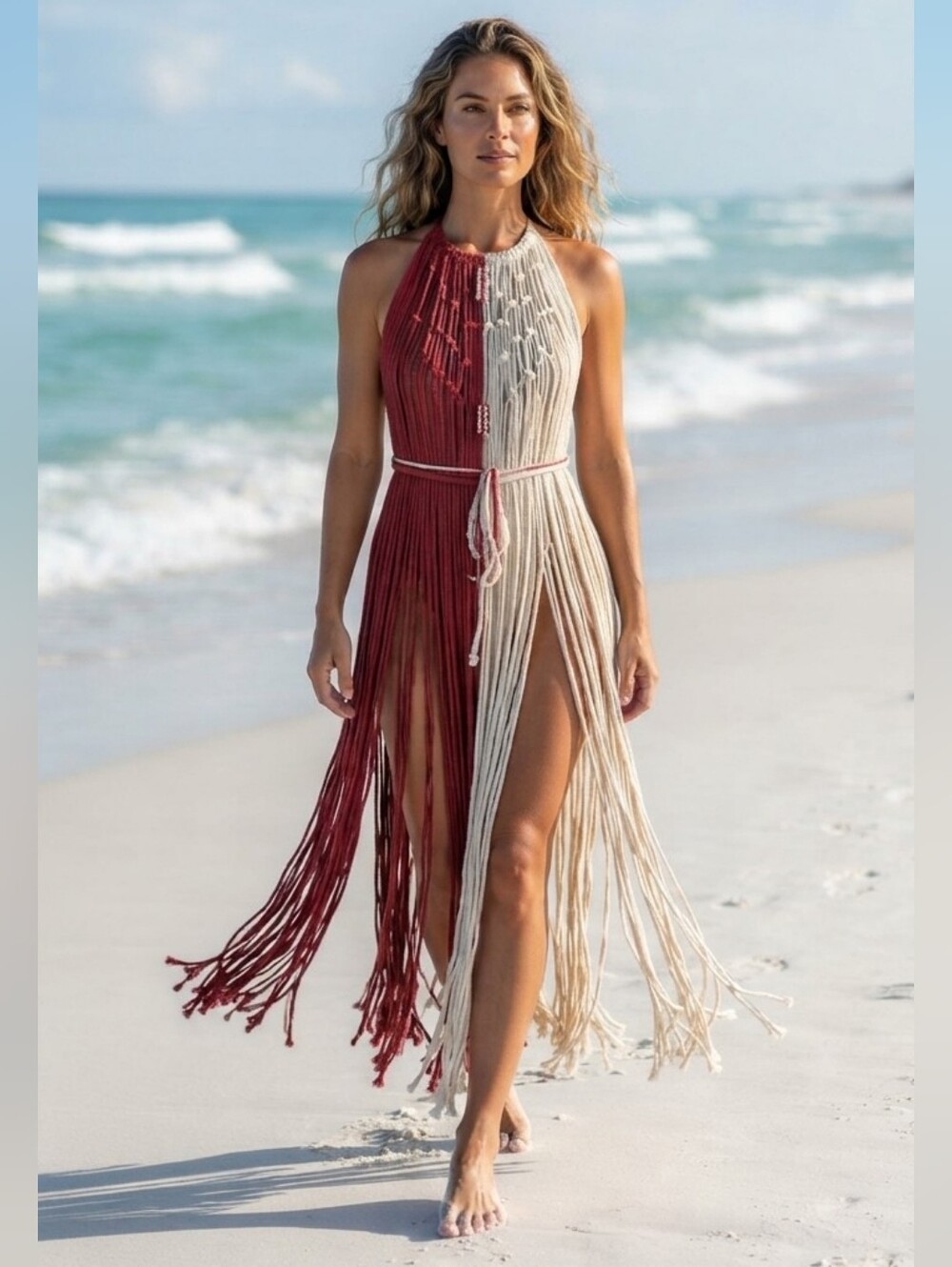 💕Handmade Macrame Dress 💕